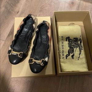 Burberry heritage housecheck  Shipley ballerina